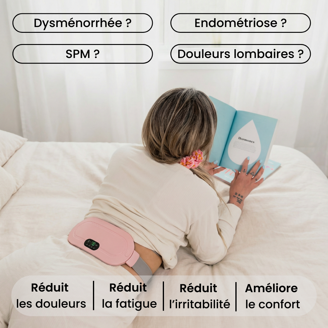 Cyclicare - Ceinture chauffante et massante menstruelle Cyclicare