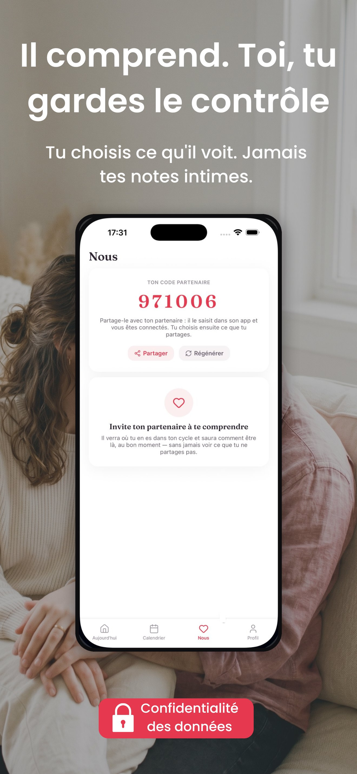 Accès Cyclicare l'app qui comprend ton cycle (et ton partenaire aussi) Cyclicare