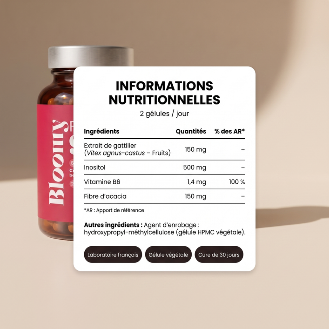 Bloomy Confort prémenstruel Cyclicare